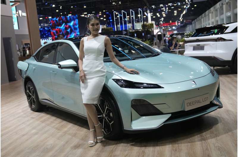 Chinese EV makers are challenging market leaders at the Auto Show 2024 in Bangkok.