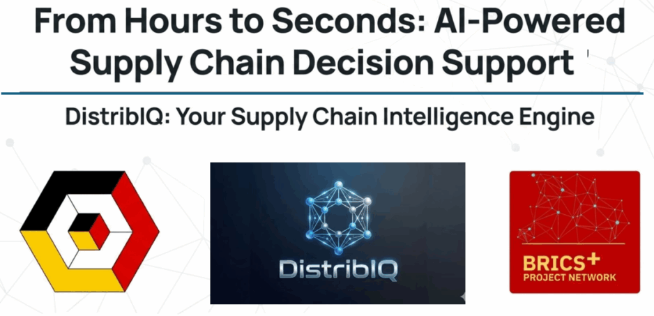 Our Supply Chain AI Solution DISTRIBIQ for your cost reduction activities