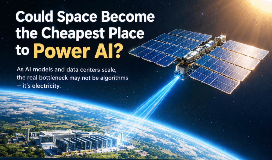 Could Space Become the Cheapest Place to Power AI?