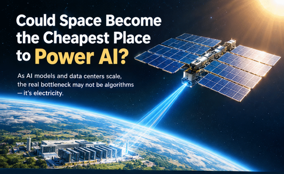 Could Space Become the Cheapest Place to Power AI?